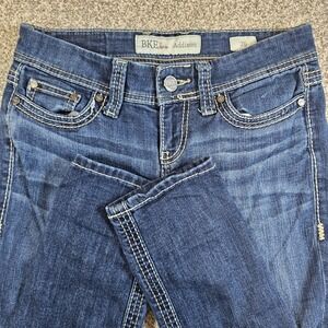 BKE Addison‎ Womens Size 26 Skinny Jeans Blue Stretch Denim Thick Stitch